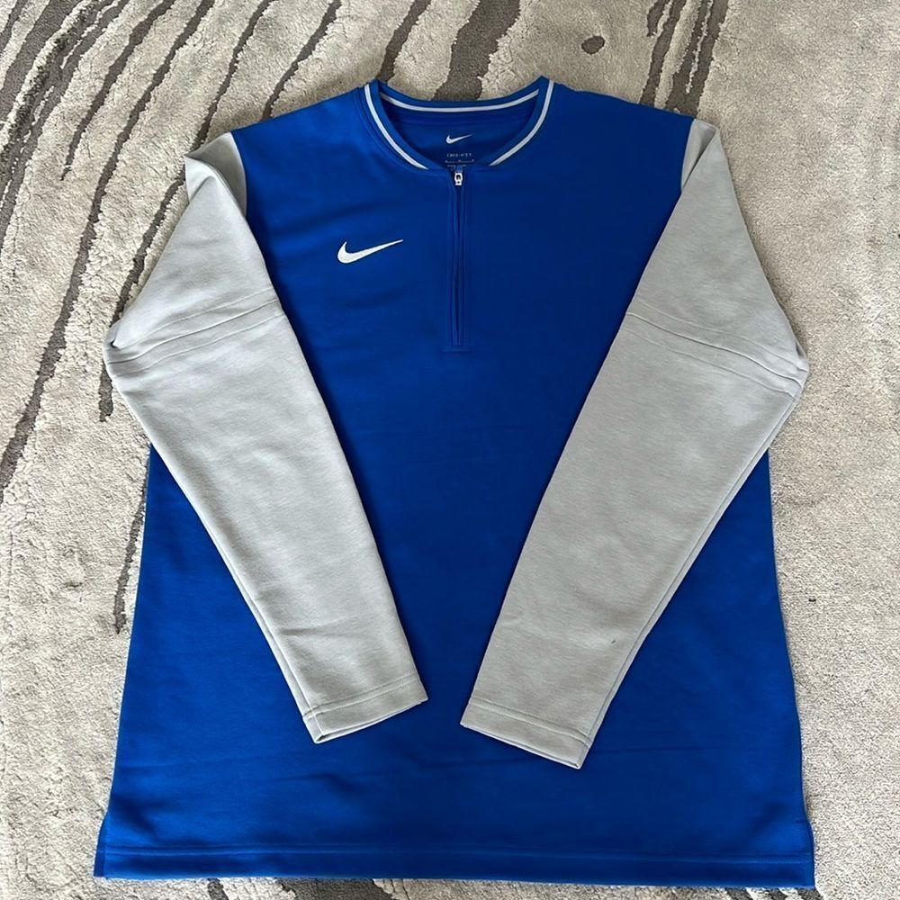 Nike Men’s Football Dri-FIT 1/2 Zip Long Sleeve Top Shirt
